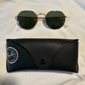 RAY-BAN JACK METAL SUNGLASSES